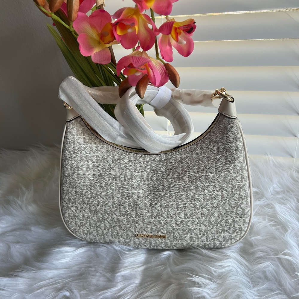 Michael Kors Cora Large Logo Shoulder Bag